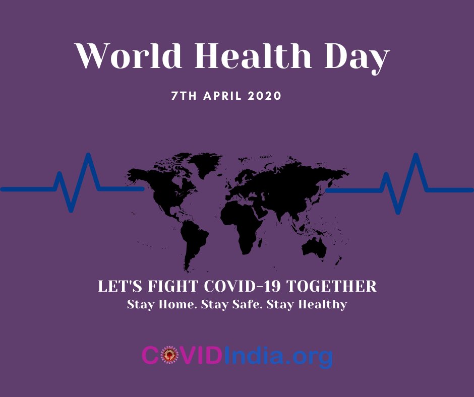 covidindiaNTF's tweet photo. Pledge to do our very best to stay healthy and take all precautions to stop the spread of COVID-19.

Visit: https://t.co/kmMobUETvY

#WorldHealthDay
#covidindia #covid19 #IndiaFightsCorona #India https://t.co/wc9E41ZOXg
