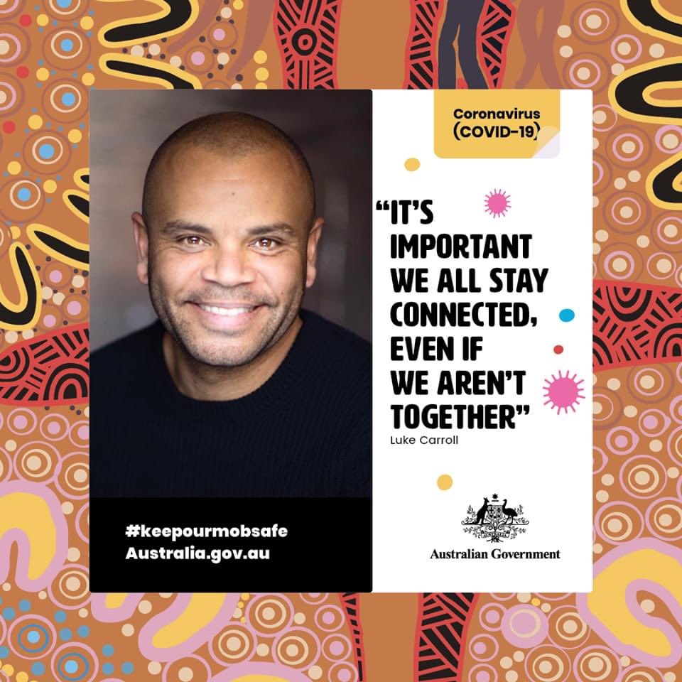 IndigenousPHAA's tweet photo. Together, we can stop the spread of coronavirus and keep our mob safe. #Keepourmobsafe

Find out more at https://t.co/debEUGRQRG, or sign up to receive the latest news and information each week at https://t.co/hh9fWcILuS

#COVID2019AU #Covid_19 #COVIDIndigenous https://t.co/foR6aQczid