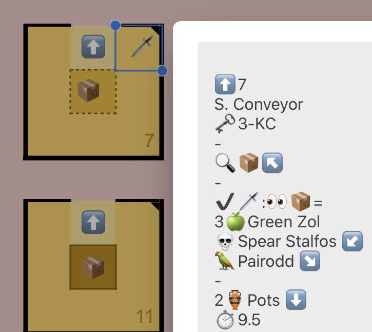 ChamberArranger's tweet photo. It turns out that standardized, well spaced information is more helpful; Not to mention distinguished chamber titles :o
#Zelda #ZeldaMaker #DungeonMaker #ChamberDungeon #StageMaker #LevelEditor #LinksAwakening #IndieGame
#GameDev #IndieGameDev https://t.co/t6Ut4RNYox