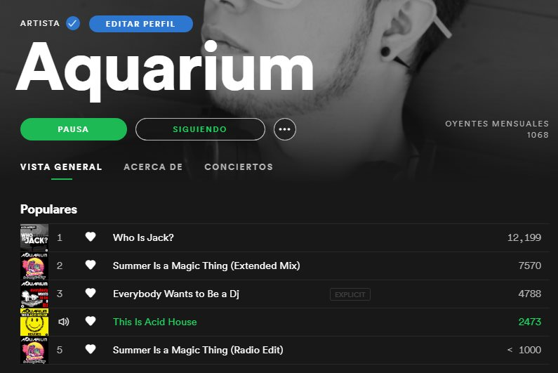 DigitalJackMx's tweet photo. Sígueme en SPOTIFY !! / Follow Me 
https://t.co/lbSfbq0LDS
#FelizMartes #TuesdayMotivation #Spotify #SPOTIFYPLAYLIST #housemusic #techhouse #digitaljack #aquarium #Mexico #Music https://t.co/csMWBxf9c4