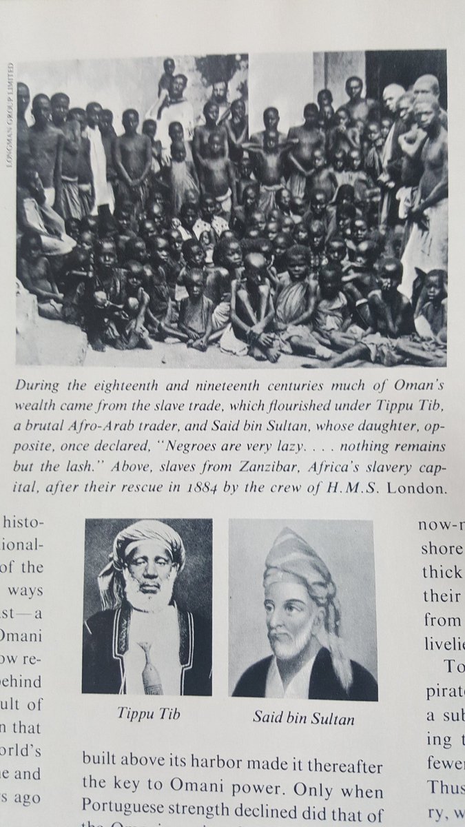 And then there is the virulent racism among the slave trading rulers of Oman"Negros are very lazy... nothing remains but the lash."- Saiyidah Bibi Salme daughter of Said bin Sultan