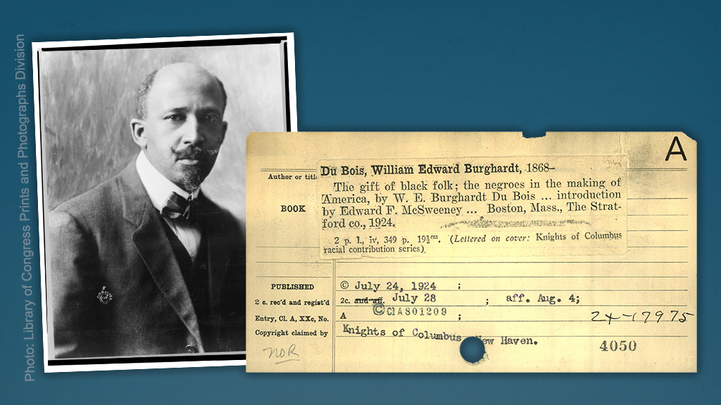 CopyrightOffice's tweet image. #DYK W.E.B Du Bois' The Gift of Black Folk entered the public domain this year? Read about it, and other works new to the public domain here: go.usa.gov/xdJz4