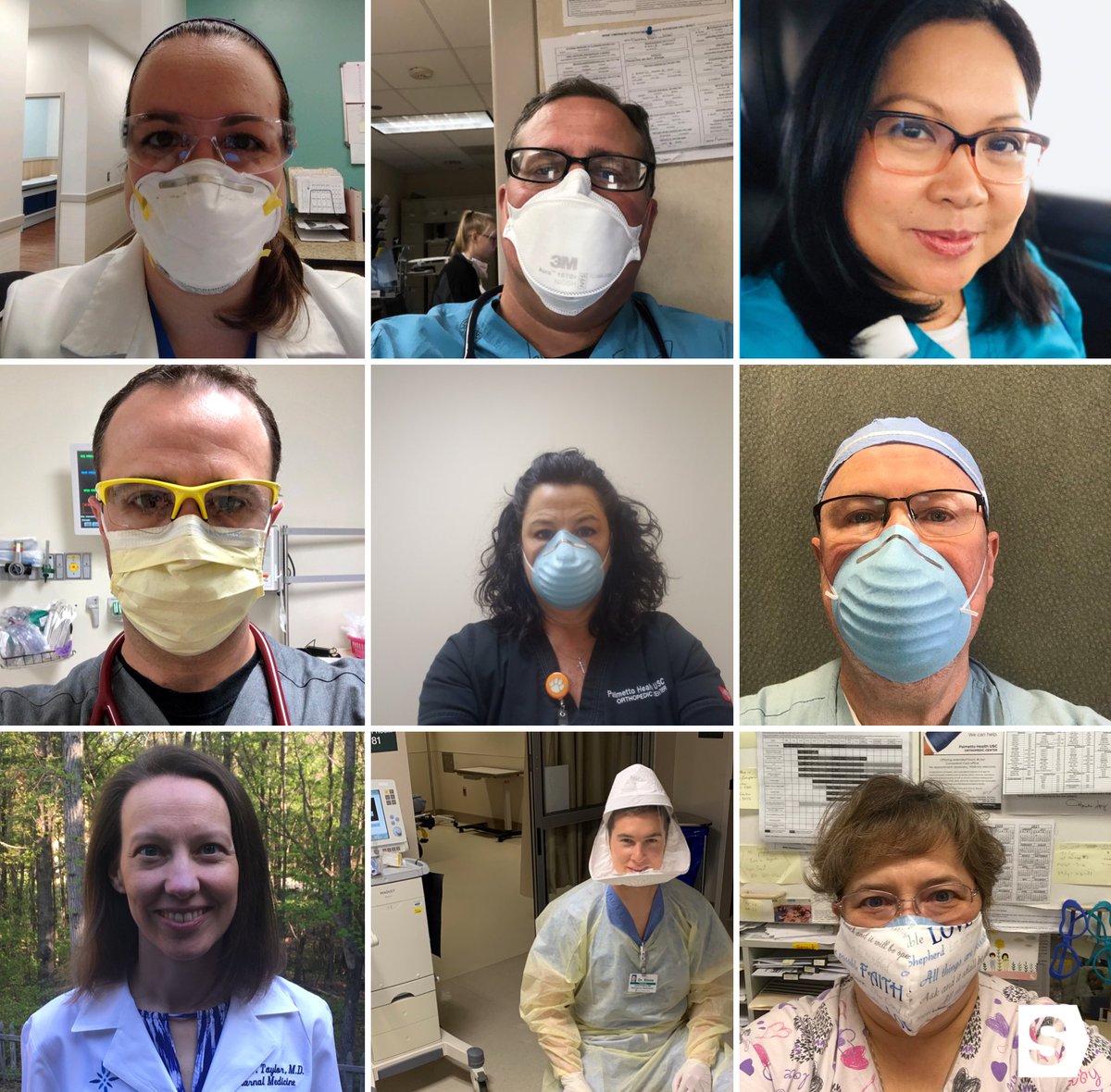 ShandonBaptist's tweet photo. The faces you see below are just a few of the health professionals in our Shandon family. From the bottom of our hearts we thank you and your colleagues for your service and sacrifice.

We are praying for you. We love you. We are with you.
#WorldHealthDay https://t.co/ylj1LCcYne