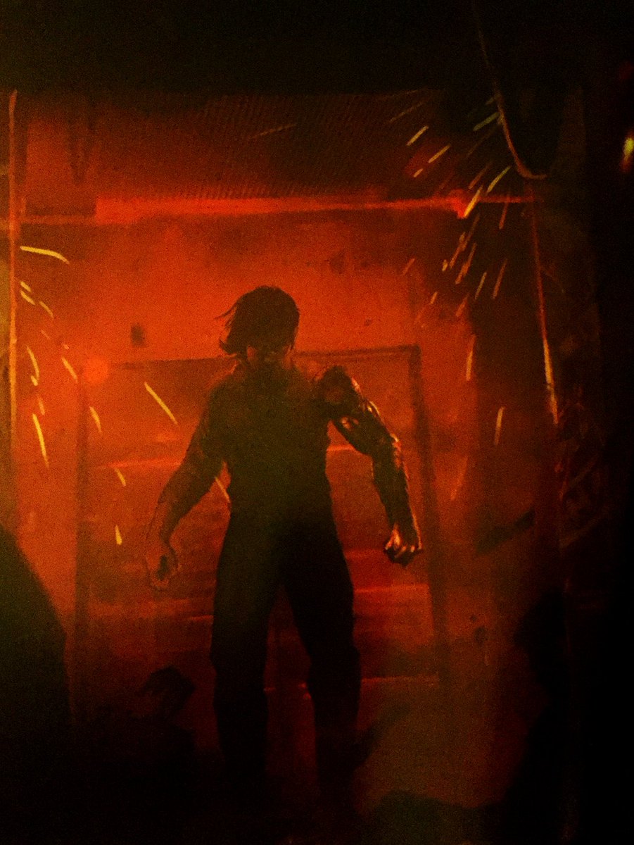 Bucky's breakoutI don't know much about this one but seeing the red light makes me think he's here after Zemo used the Red Book