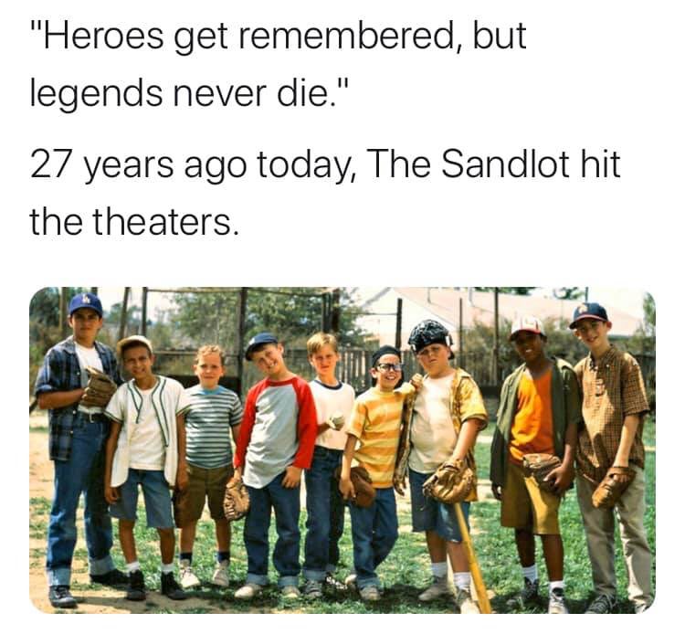 KCSMathematics's tweet photo. In honor of the 27th anniversary of the movie Sandlot hitting the movie theaters...Teaching Math Through Major Leage Baseball. #mathForEvEr #mathneverdies
https://t.co/qEluVhfZrU https://t.co/KKb2cUkEBL
