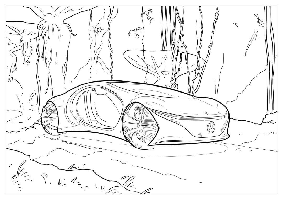Mercedes-Benz USAㅤ on Twitter: "Are you bored at home? Paint your own
