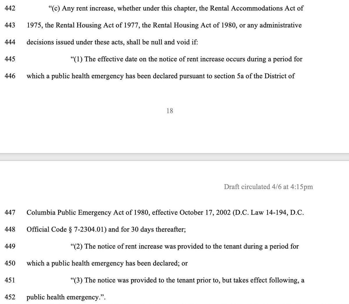 Martin Austermuhle And Since People Have Asked Any Rent Increase That Happened Since The State Of Emergency Was Declared Mar 11 In D C Will Be Null And Void Also Rent