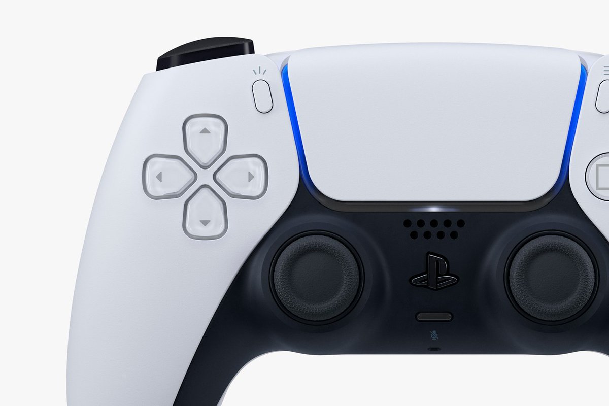 HYPEBEAST's tweet photo. Sony reveals new DualSense Controller for PlayStation 5. (P.S. It doesn’t need AA batteries) https://t.co/jnnaImcfXP