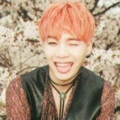 pink undercut haired yoongi; a thread