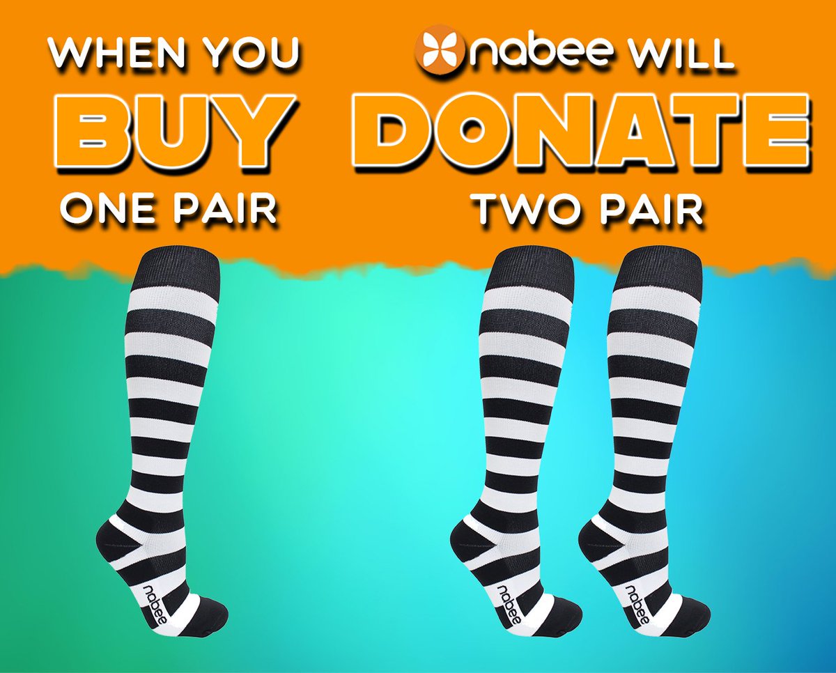 NabeeSocks's tweet photo. When you buy one pair of Nabee Socks, we will donate two pairs to frontline healthcare workers who are fighting the COVID-19 virus! Help yourself and others at the same time! #StayHome #AllTogether #COVID19 #ThanksHealthHeroes https://t.co/jMxryexbae