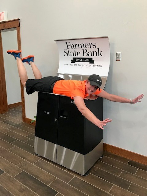 FSB1908's tweet photo. Our dress code has relaxed just a little bit. Kelly Jordan is our Director of Positive Mojo and she declared today colorful shirt day! #FSBCrew #KeepSmiling https://t.co/Uia68wEDr2