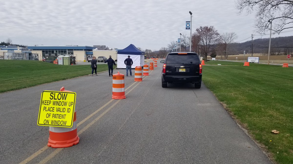 JamesRKernIII's tweet photo. I was able to tour the Warren County COVID-19 test site in advance of tomorrow’s opening. Thank you to our incredible county staff, the Office of Emergency Management, County Health Department, members of Law Enforcement, Emergency Medical Services, Social Services... https://t.co/VCIEcPTLLd