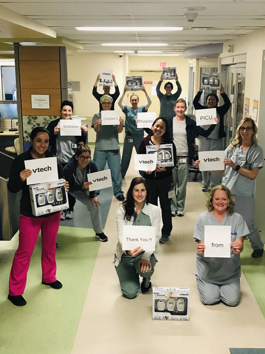 Filomena Tavares (@tavaresfil) on Twitter photo Thanks <a href="/VTechToysCanada/">VTech Canada</a> for providing the #PedsICU <a href="/mch_childrens/">McMaster Children's Hospital</a> with baby monitors to keep the team connected while staying physically distant and conserving PPE #covidsafety #thankful #communityspirit Thanks <a href="/VTechToysCanada/">VTech Canada</a> for providing the #PedsICU <a href="/mch_childrens/">McMaster Children's Hospital</a> with baby monitors to keep the team connected while staying physically distant and conserving PPE #covidsafety #thankful #communityspirit