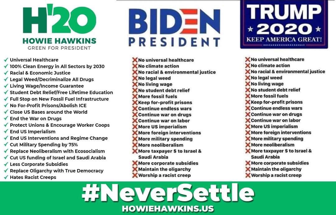 aturtlenamedbo1's tweet photo. @WyvernCreations @DavidAgStone @BernieSanders @JoeBiden @HowieHawkins Still a chance for Bernie! #BernieIsOurHope #BernieStayIn
Green is a good choice if the Dems continue to F Bernie, even if Bernie doesnโt run 3rd party https://t.co/GnAOD7B64C