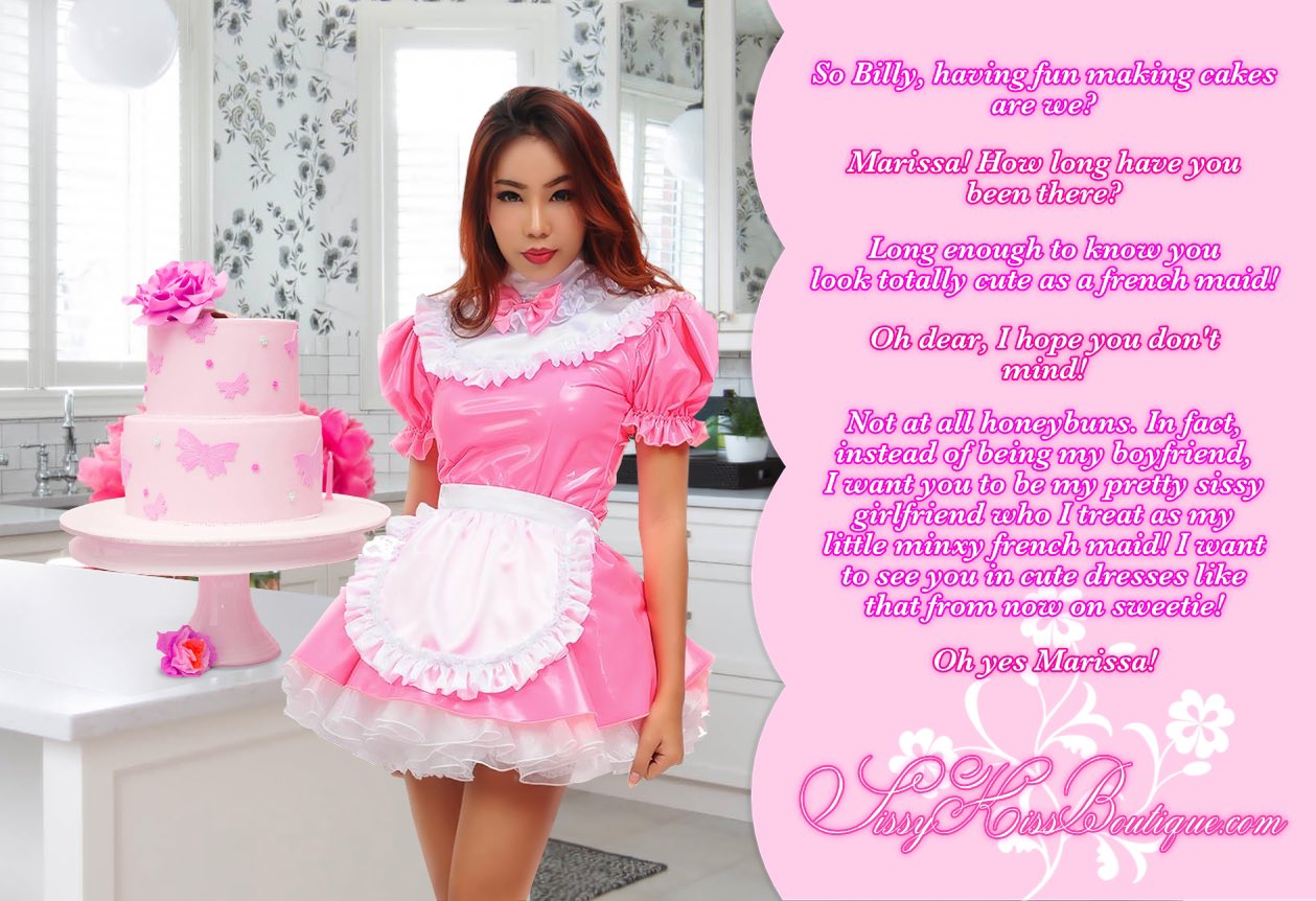 Sissy Pink Princess ୨୧.·:🌷🎀*♡ on X: Being in the cutest girlie sissy  maid outfits is your life now Sissy 💮💕🎀💗💋    / X