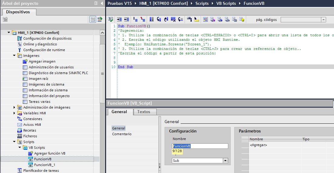 tecnoplc's tweet image. #programacionplc #programacionhmi -Crear Script en HMI TIA Portal: iniciación is.gd/ldgi23