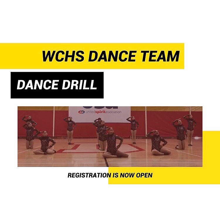 WCHS_Dance_Team's tweet photo. WCHS DANCE TEAM TRYOUTS ARE HAPPENING! Register before April 11th to get more tryout information! Link is in our bio
#allmale #military #allfemale #dancedrill #pom #coed
@westcovinahs @WCHSASB https://t.co/sNIe5gG7C2