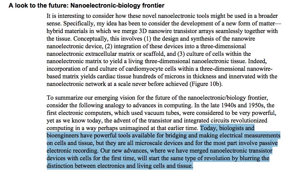 Semiconductor  #nanowires: A platform for  #nanoscience and #nanotechnologyCharles M. Lieber https://www.ncbi.nlm.nih.gov/pmc/articles/PMC3375735/pdf/nihms-381801.pdf