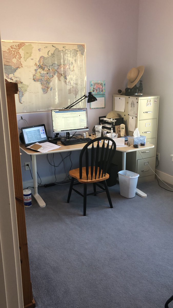 DiamondDBA's tweet photo. Ahh the home office. https://t.co/wX6HXQtbKb