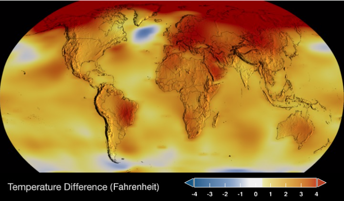 mad_shead's tweet photo. Global temperature difference, 1884 vs. 2019 (source is https://t.co/OLMwAKdLVt) 🔥🔥🔥 https://t.co/y5nhQWflTB