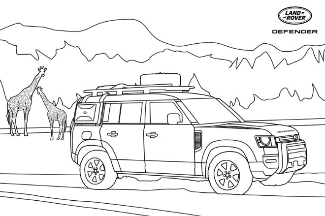 MMGLandRover's tweet photo. #MarshallAtHome Bringing the outdoors in. We understand how tough it is to entertain young minds whilst staying at home, so we're sharing a series of #LandRover 'colouring-in' images featuring New Defender.

Download them here > https://t.co/zvnbGz72Z6 https://t.co/weFqd62lF3