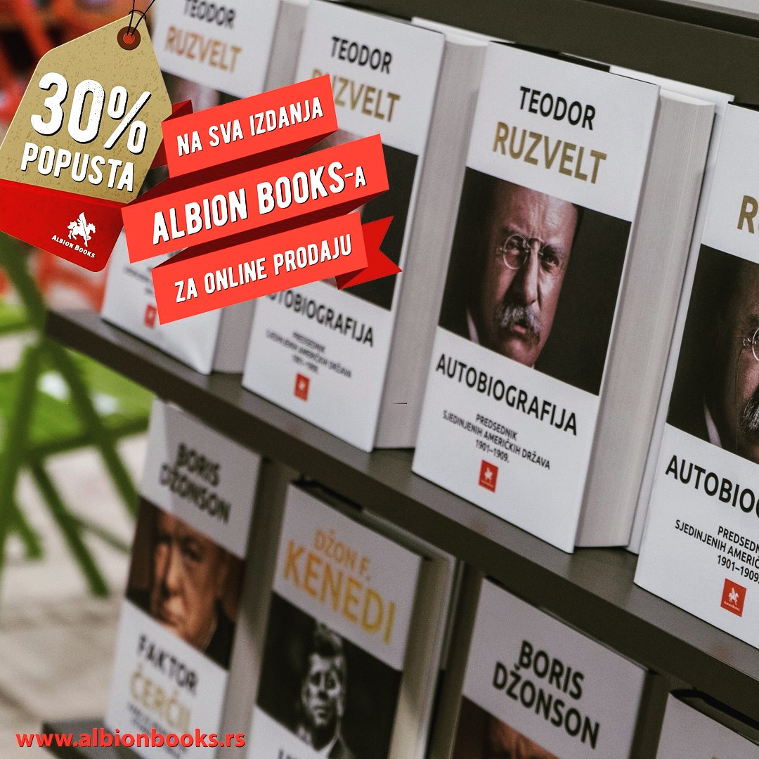 AlbionBooks's tweet photo. „Izigravati demagoga sa ciljem ostvarivanja ličnih interesa predstavlja strašan greh protiv naroda u demokratiji, baš kao što je izigravanje dvorjana strašan greh protiv naroda u drugim oblicima vladavine” Teodor Ruzvelt
⬇️ Poručite 🛒 online: https://t.co/Tpf9RLsKdD https://t.co/ZkoS1HX5DY