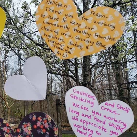 GatewayGetty's tweet photo. Help us honor essential workers keeping us safe. Comment on this post with your messages of love and support. Our goal: Fill #1863Restaurant window with your messages celebrating #HeartsofOurCommunity. These are a few messages we received already. #AdamsTogether https://t.co/lHp344YFFj