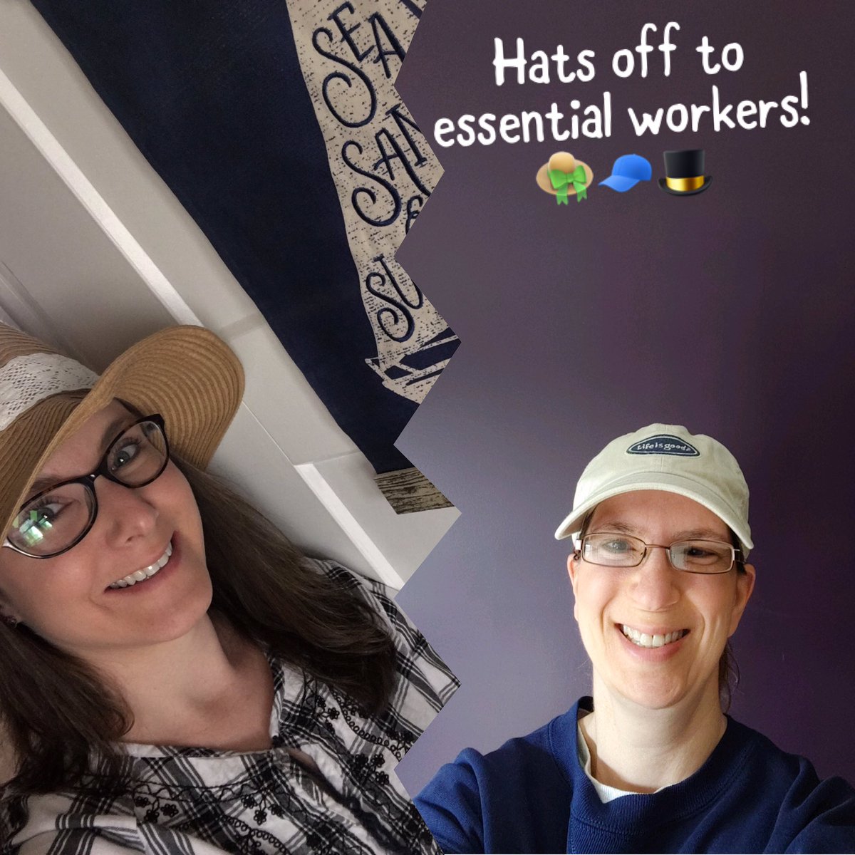 Red Lion Spirit Week. Hats off to essential workers! How do you like our hats? #rlkeeplearning #RLCommunityPride