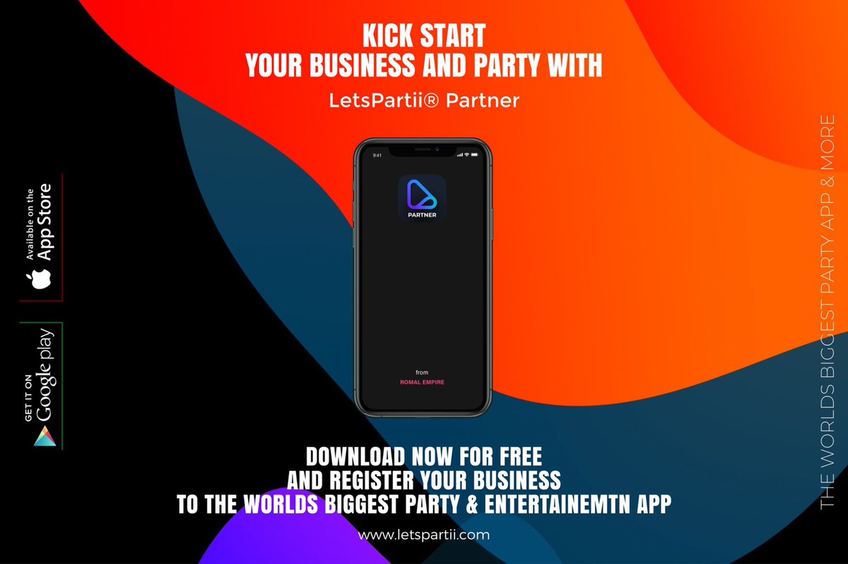 LetsPartiiTeam's tweet photo. Are you getting ready to open your business after the Covid-19 situation? 
Worry not, We’re here to help. Download LetsPartii Partner app and open your business with the best way possible 🍾
#LetsPartiiPartner #Party #NightLife #Dj #Club #Dico #EDM #Bar https://t.co/AxvqGzebqc