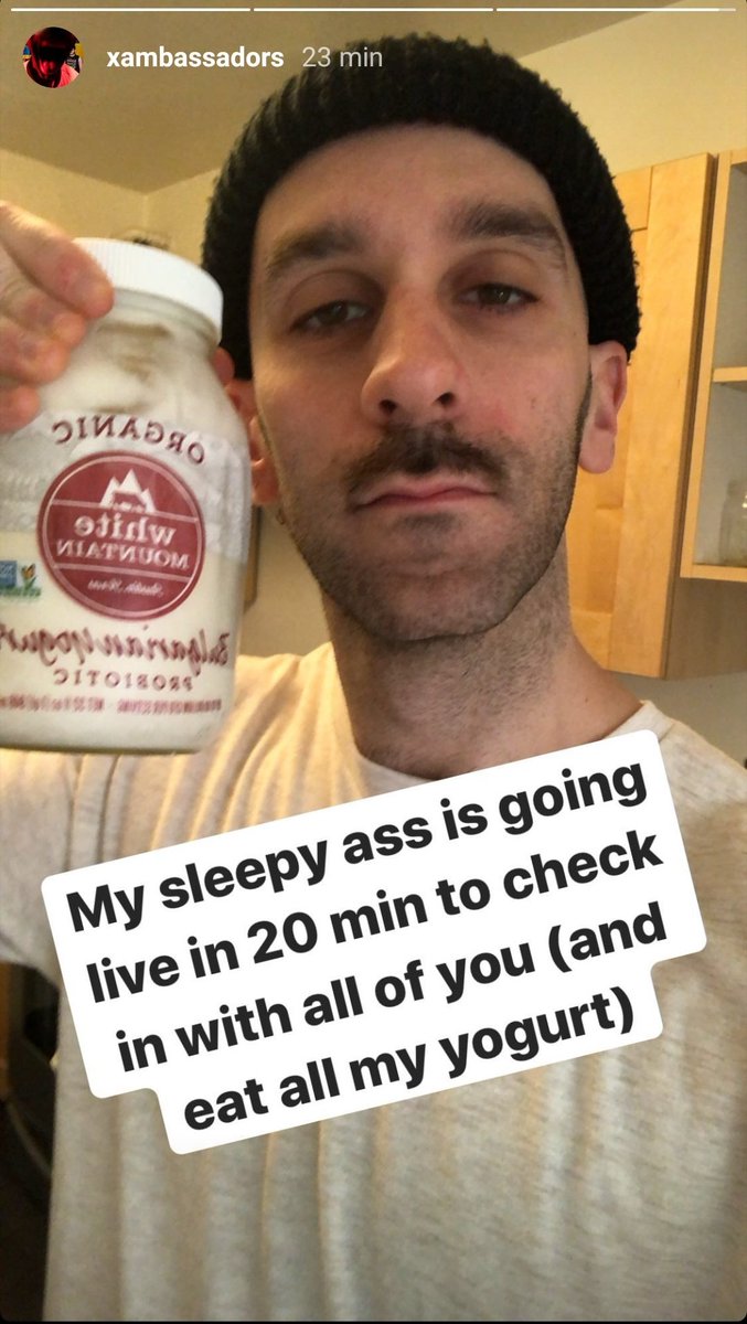 Sam è in diretta ora su Instagram per una breve chiacchierata!

instagram.com/xambassadors?i…