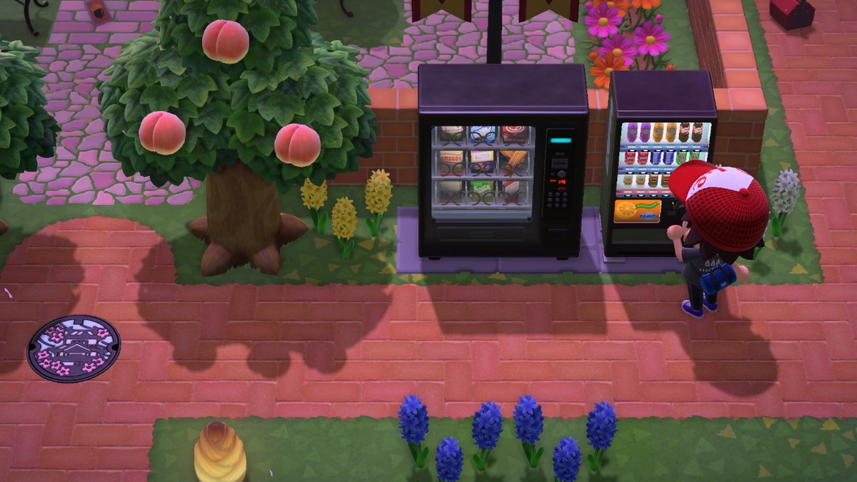 24. I like to add snack and drinks machines on my island, but I didn't want to put them on grass, so I made a... Boring tile xD Could also work as a path, I guess  #ACNH    #ACNHDesign  #acnhpattern  #ACNHdesigns  #AnimalCrossing  
