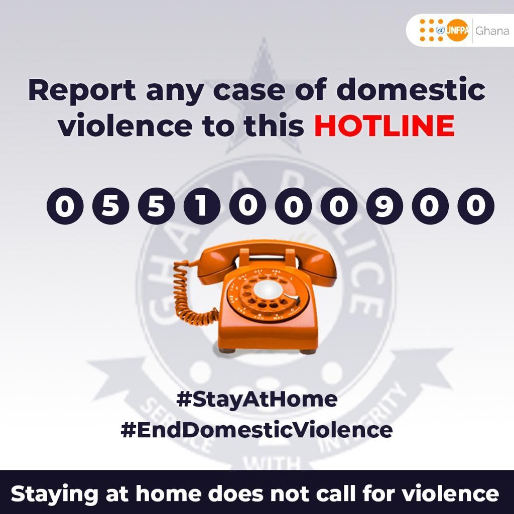 copashgh's tweet photo. There is no justification for violence🙅♀️🙅♀️🙅♀️. Call DOVVSU's hotline to report all forms of violence at home during this pandemic and save a life.
#EndSGBV
#ForTheGoodOfGhana
#copash
#puredrive https://t.co/B5gXGepjce