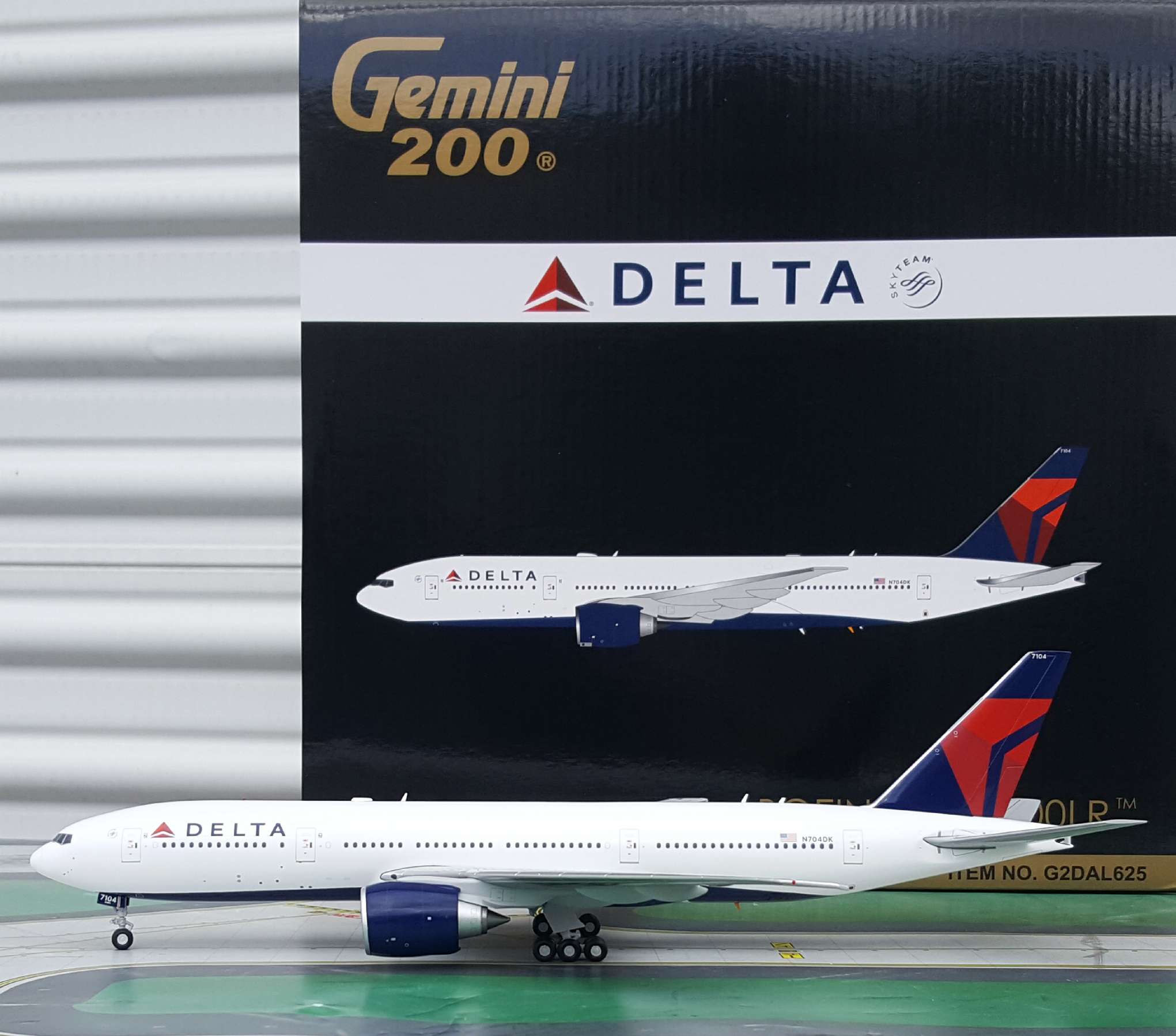 Gemini 200 デルタ航空 ボーイング 777-200LR Gemini 200 デルタ航空 ボーイング 777-200LR Gemini 200 デルタ航空