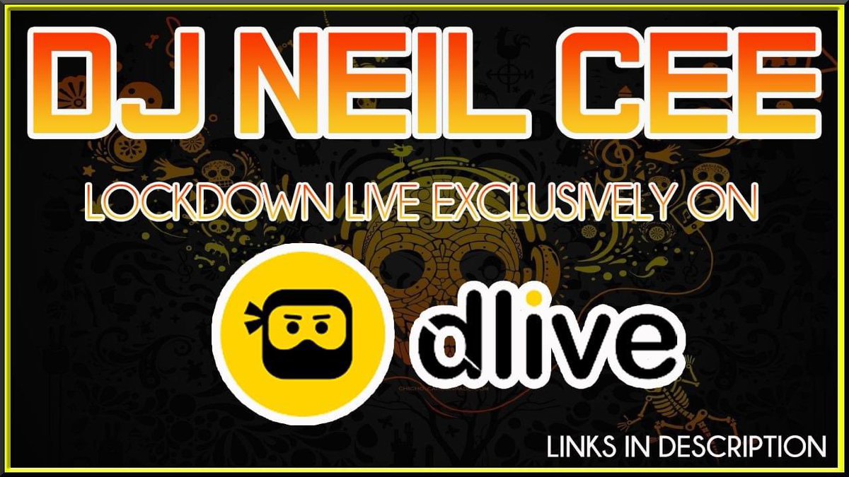 Due to Facebook taking down DJ sets
 stream will continue live over on Dlive so please come and join me there ITS FREE follow this link 
➡️➡️  dlive.tv/neilcee  ⬅️⬅️