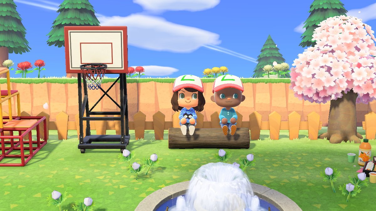 ncarpp's tweet photo. on a date at the park w @jfabozzi :) #AnimalCrossing #ACNH #NintendoSwitch https://t.co/jCv1fKqoWV