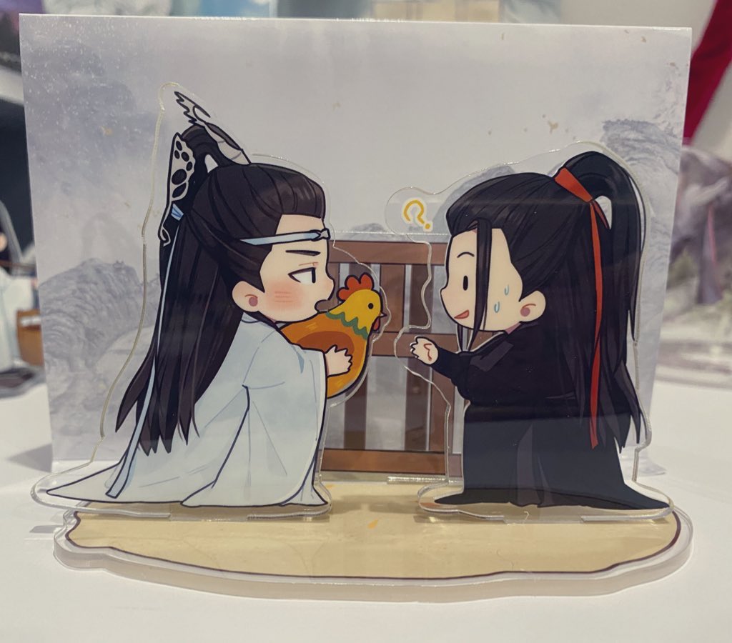 CQL standees- Married @ Cold Spring- “Only today”- “Gei ni. Dou gei ni.”- “Does GusuLan have any spells for blocking your nose?”