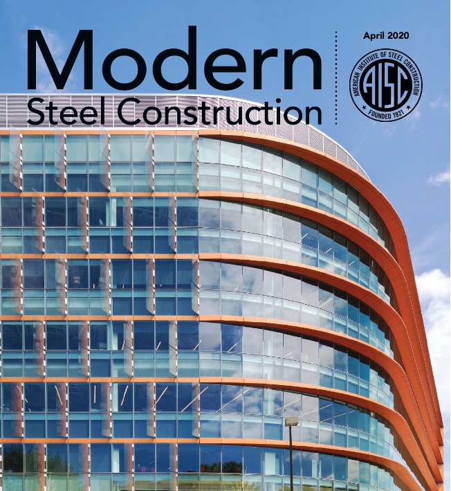 The April issue of Modern Steel Construction is here! Check it out now at modernsteel.com.

#ModernSteel #MSC #Engineering #Architecture