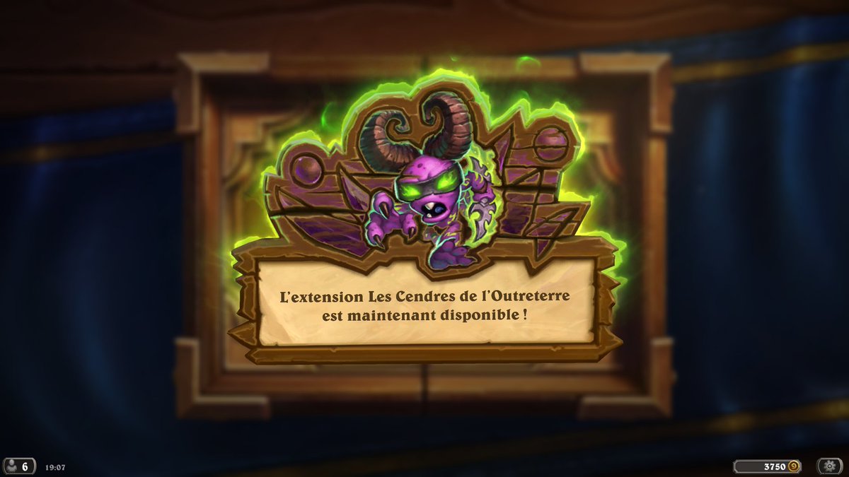 M_TCG_FR's tweet photo. La nouvelle extension les Cendres de l'Outreterre vient d'arriver sur @PlayHearthstone ! C'est le début de l'Année du Phénix, et si vous n'avez pas encore ouvert vos paquets, c'est le bon moment :3 

https://t.co/MM0CxHSji5 https://t.co/11nHFiIzDv