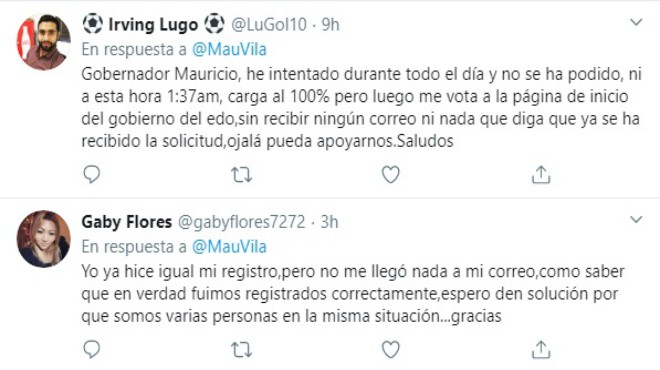 Un1onYuc's tweet photo. Errores en #apoyos de Yucatán por el coronavirus, página no responde https://t.co/rMxmISwKyt https://t.co/mpf5TPmfhS