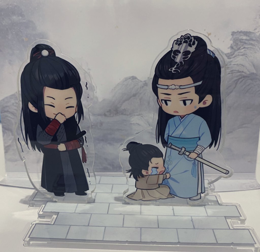 CQL standees- WangXian merried and they has a son- “Luckily, there’s still someone who trusts in you.”