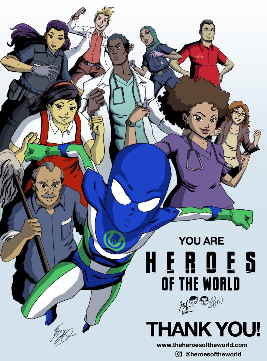 Bloor West-Parkdale Neighbourhood Voice (@bwparkdale) on Twitter photo #FrontLineHeroes: #WestTO comic brand celebrates #COVID19 heroes with new illustration - bit.ly/34hByAW
<a href="/HOTW/">Heroes of the World (commissions are open)</a> #Bloorcourt
#WorldHealthDay #CaregiverDay #EssentialWorkers
#coronavirus #CoronavirusPandemic #FrontLineHeroes: #WestTO comic brand celebrates #COVID19 heroes with new illustration - bit.ly/34hByAW
<a href="/HOTW/">Heroes of the World (commissions are open)</a> #Bloorcourt
#WorldHealthDay #CaregiverDay #EssentialWorkers
#coronavirus #CoronavirusPandemic