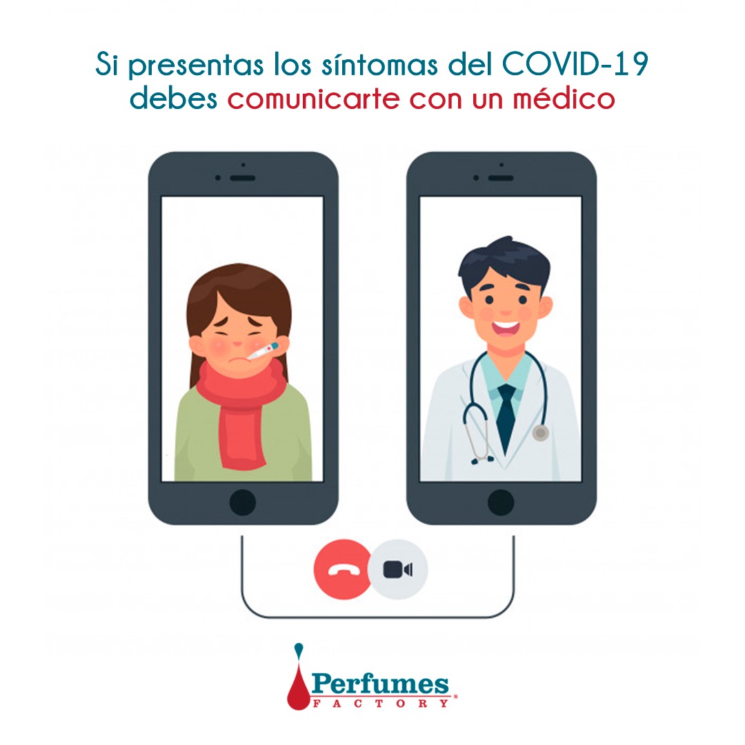 pfactoryrd's tweet photo. Si presentas algunos de los siguientes síntomas:

dolor de garganta
Tos seca
fiebre
dificultad para respirar

Debes comunicarte con un médico y prevenir no contagiar a las demás personas. 

#Coronavirus #PerfumesFactory #PerfumesFactoryPiensaEnTi https://t.co/1ISy7OvV0g