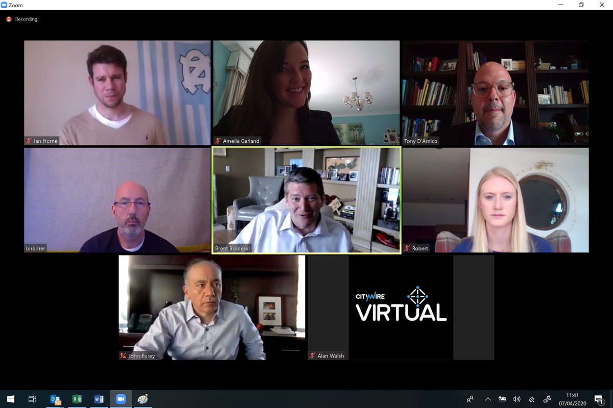 What a cool experience hosted by <a href="/CitywireUSA/">--</a>  - #Covid_19 "Life in Lockdown" with advisors from the US and UK!!! So much commonality and support.  The RIA and IFA (UK) models are quite similar.  Look for detailed coverage soon!  @SAVANTweets <a href="/AllianceforRIAs/">aRIA</a> <a href="/_TonyDAmico/">Tony D'Amico, CFP®</a>