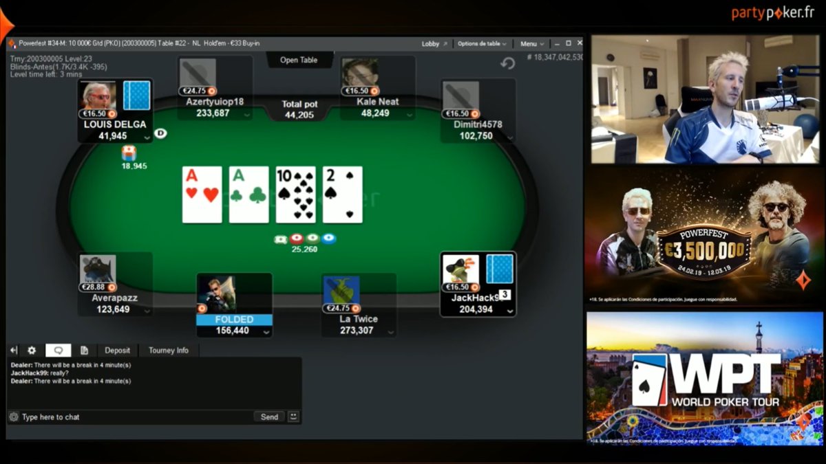FRpartypoker's tweet photo. 🎙️ Ce soir à partir de 20h00, retrouvez @elkypoker sur notre chaîne Twitch de partypoker EU,
 qui va envoyer des sacoches sur les 
@WPTDeepStacks
 Online Series du jour, aux côtés de son acolyte 
@bruno_fitoussi. 
🎫Tickets WPTDS Online Series à gagner!
▶️ https://t.co/ZjlOTWyaoX https://t.co/hf7uB6cyNJ