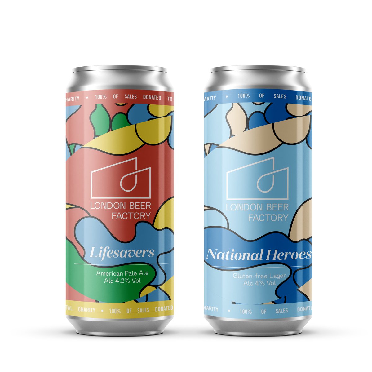 100% revenue from sales of these beers will go to the NHS.

Next week we release both brews. An easy drinking pale and gluten-free lager, with all sales supporting Guy's and King's College hospitals.

We know you will help support us and the cause! 

#LondonBeerFactory #NHSheroes