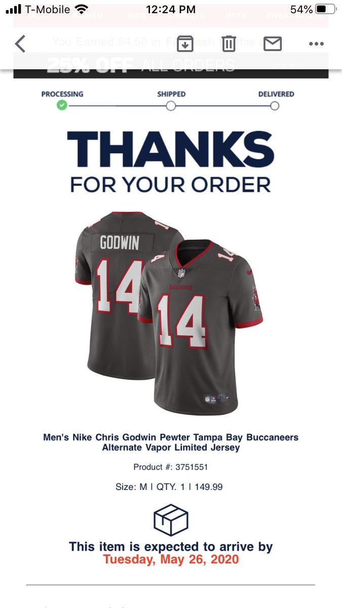 tampa bay pewter jersey