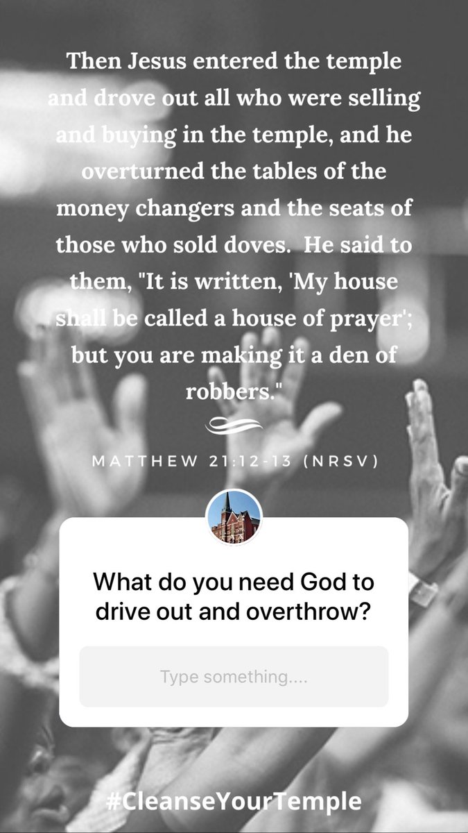 VABCNWDC's tweet photo. Visit our IG story to answer the question! #CleanseYourTemple #VABCHolyWeek #DC #Easter #holyweekathome https://t.co/qTS3JUArE8