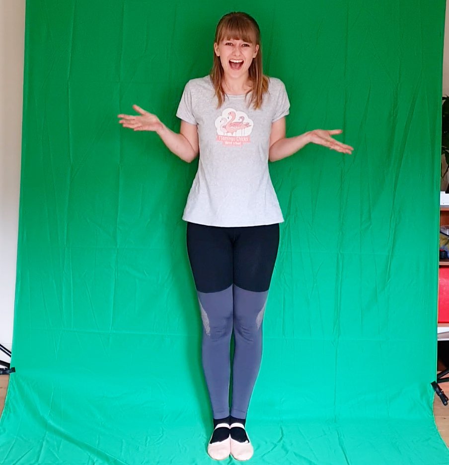 We are super excited to be launching our new online classes - just a few days to go! This green screen will be transforming into something magical... but what will it be?! Stay tuned to find out! In partnership with <a href="/lightyear_fdn/">Lightyear Foundation</a> #balletnotbarriers #activelearning #STEM #SEN