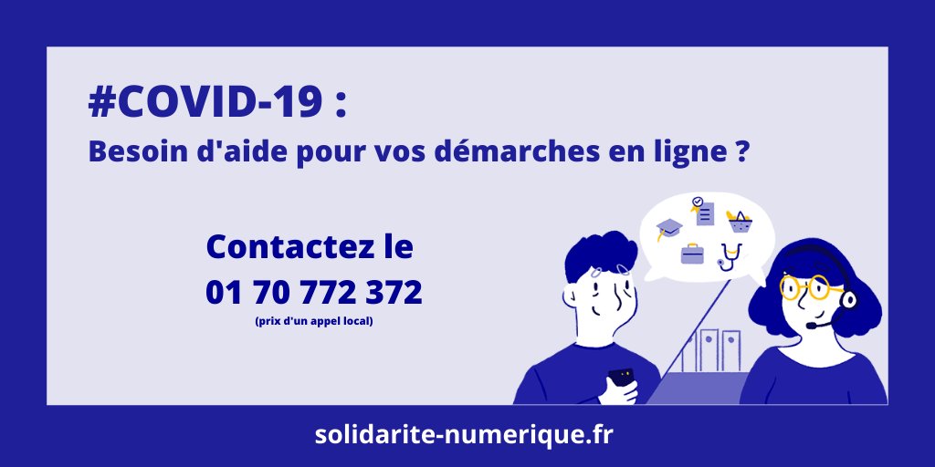 StephGoyh's tweet photo. #solidaritenumerique : mettons en relation ceux qui ont besoin d'aide pour les démarches en ligne avec des volontaires agréés! @Acepp_Nationale @ACEPP_DUPUY_Phi https://t.co/9Pmt4qF9wX