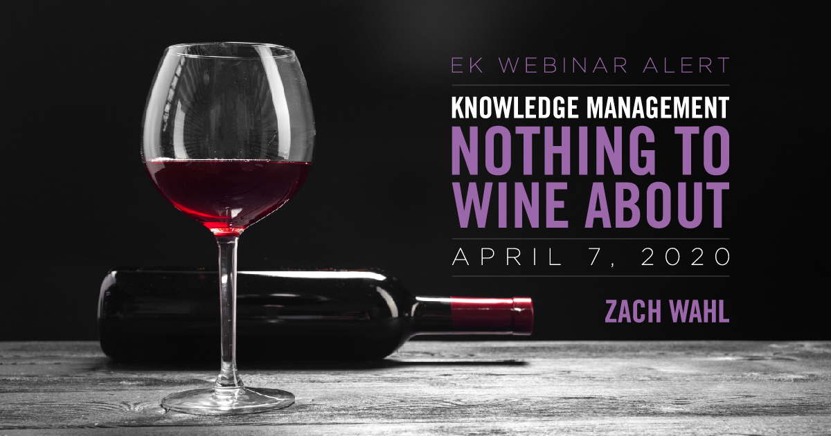 JaronskiMadi's tweet photo. Tired of playing Scrabble or Yahtzee? Join our KM: Nothing to Wine About virtual round table this evening at 5:30PM to chat with #KM practitioners and experts. https://t.co/Oim82HUg4j https://t.co/0AI3Ls4bQt